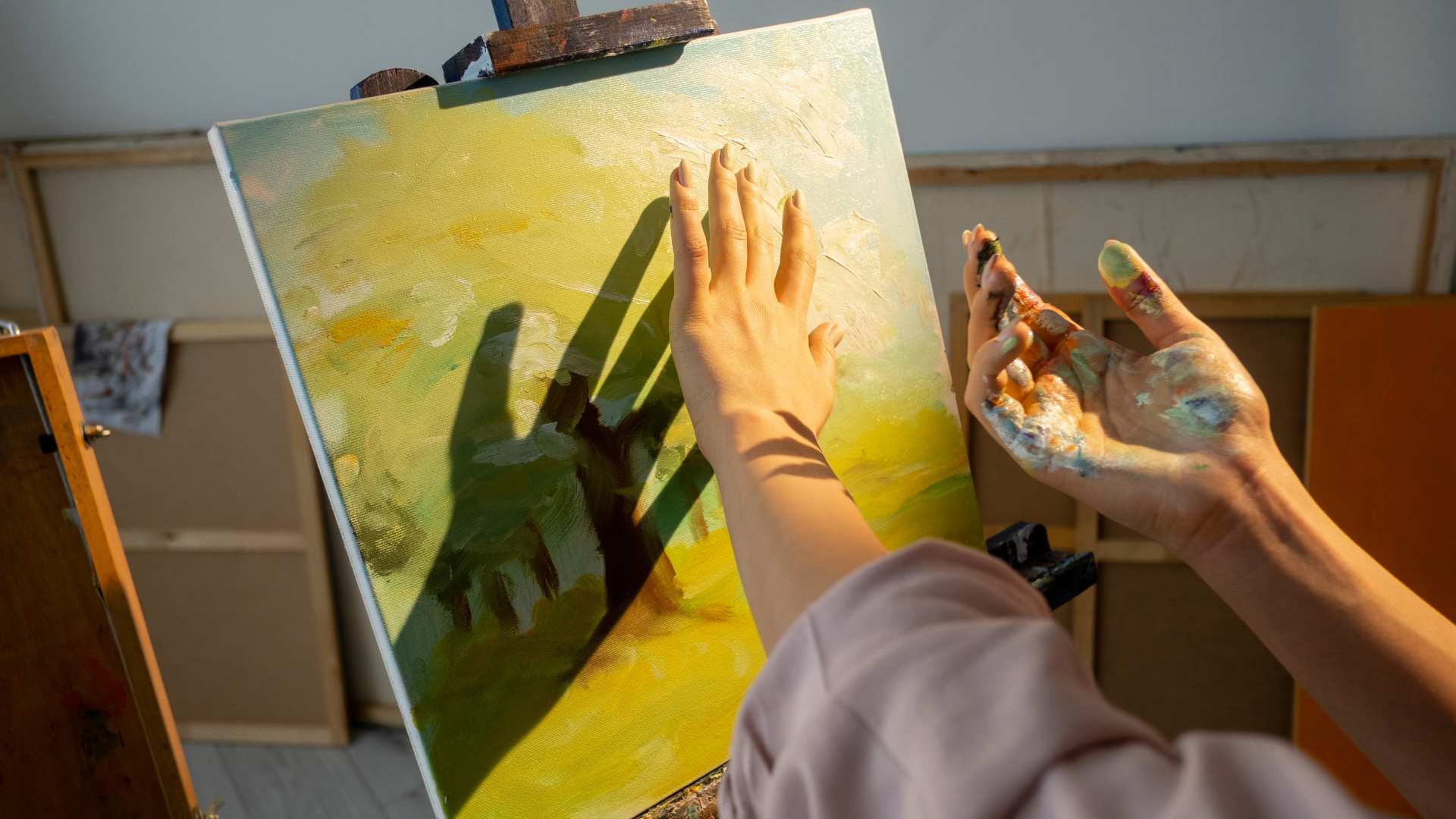 canva of painting