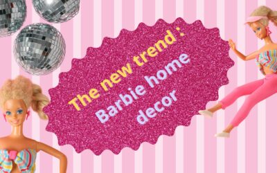 The new trend : barbie home decor