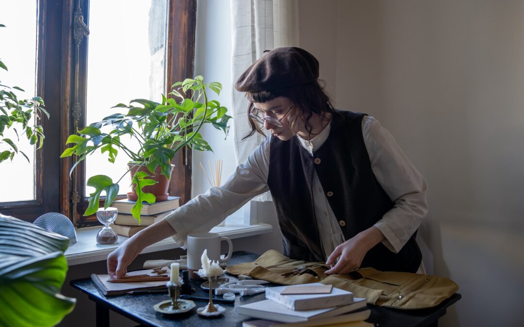 How can art help us to refocus on ourselves and find fulfillment ?